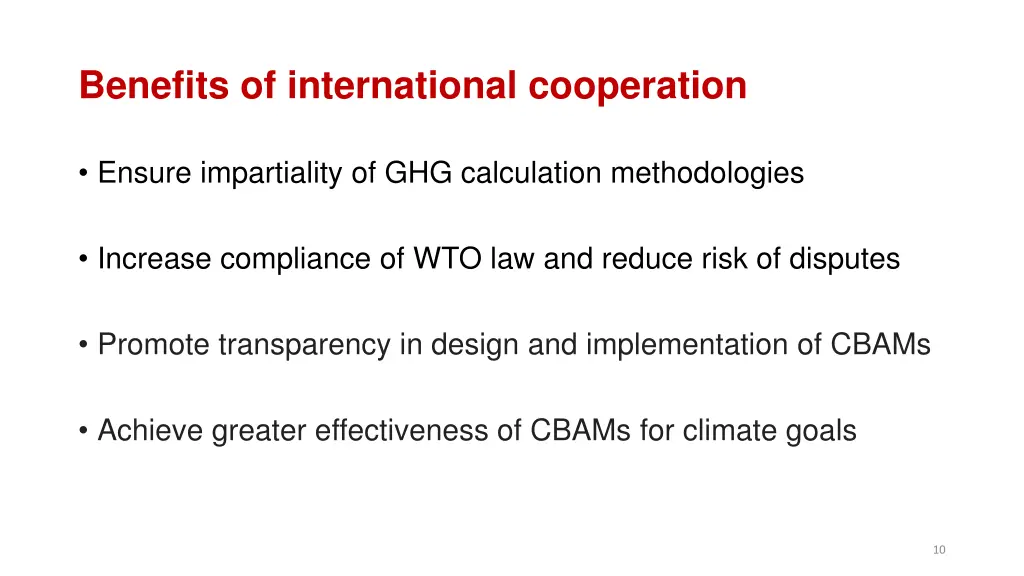 benefits of international cooperation