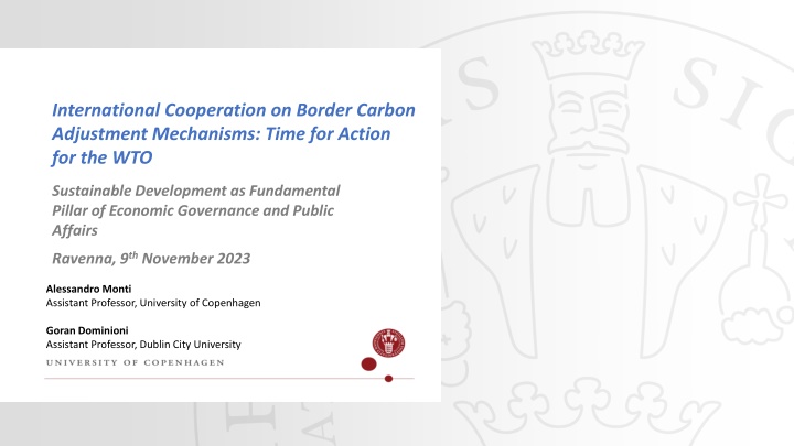 international cooperation on border carbon