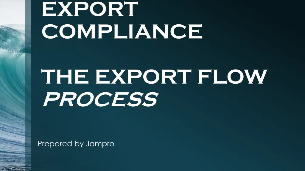 export compliance 1