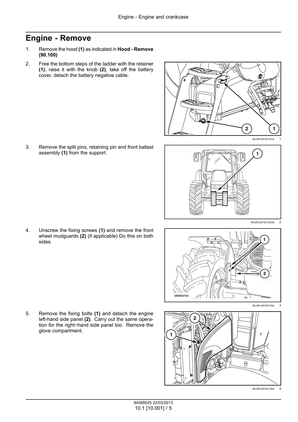 engine engine and crankcase 2