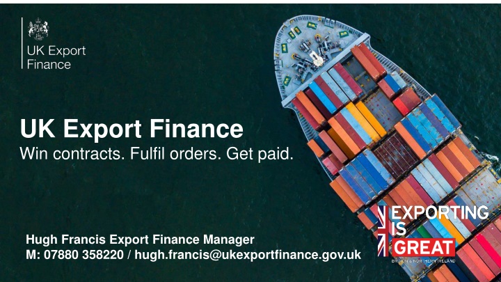 uk export finance win contracts fulfil orders