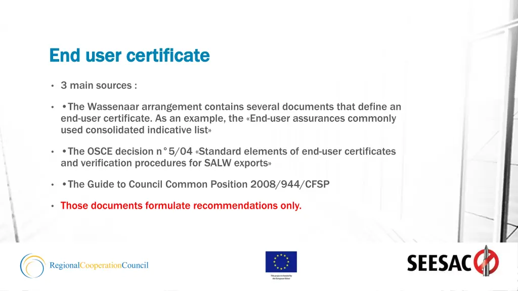 end user certificate end user certificate