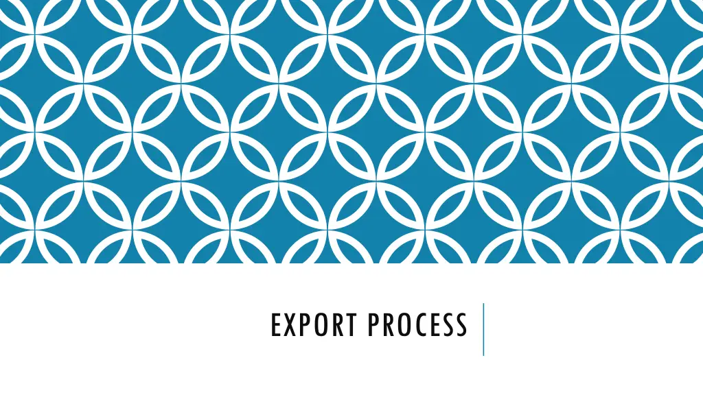 export process