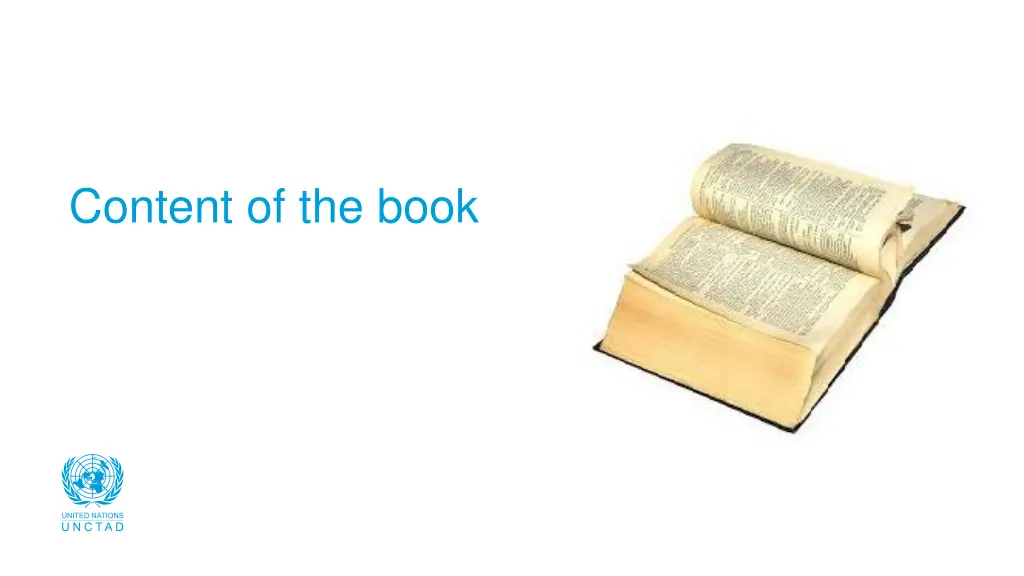 content of the book