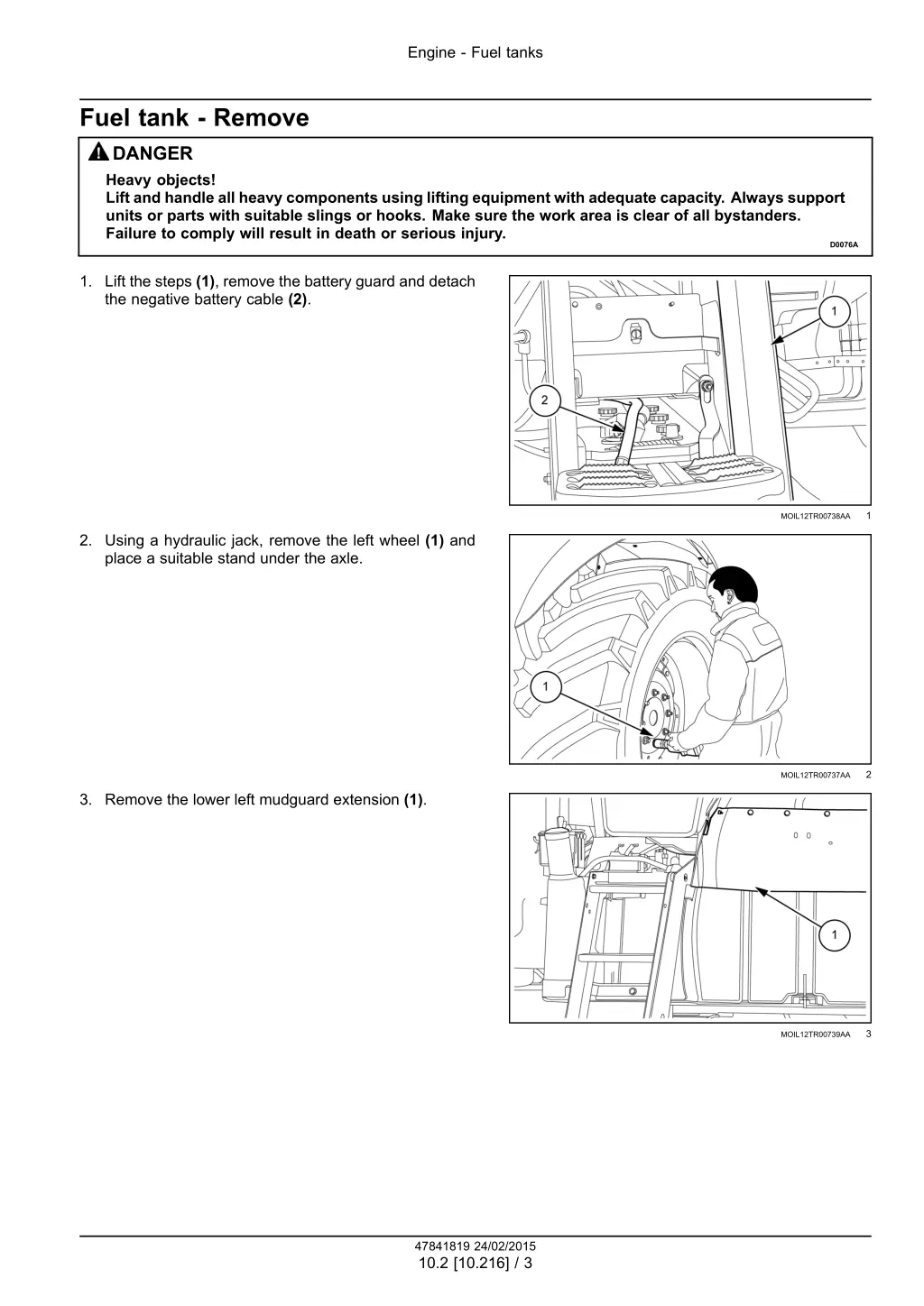 engine fuel tanks