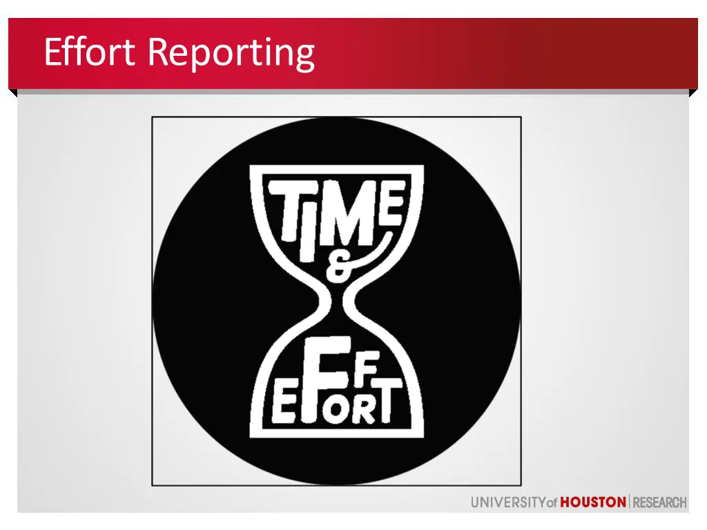 effort reporting