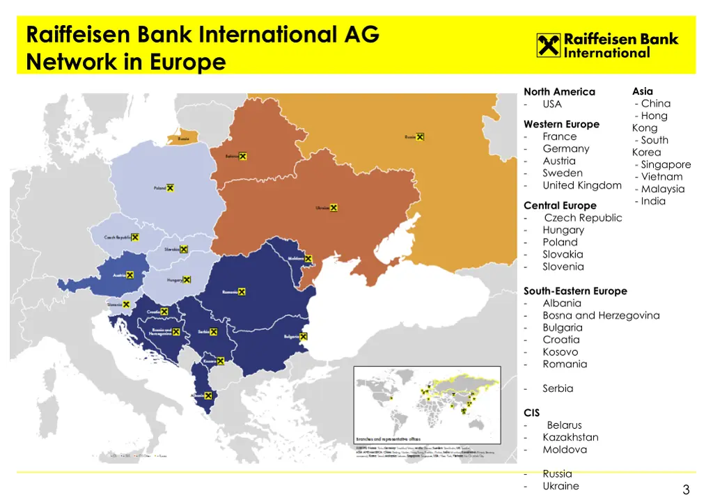 raiffeisen bank international ag network in europe