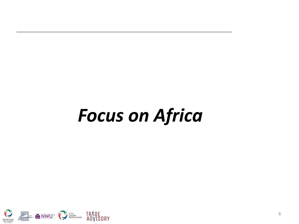 focus on africa