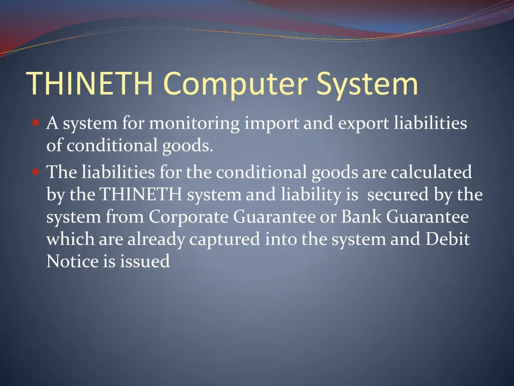 thineth computer system