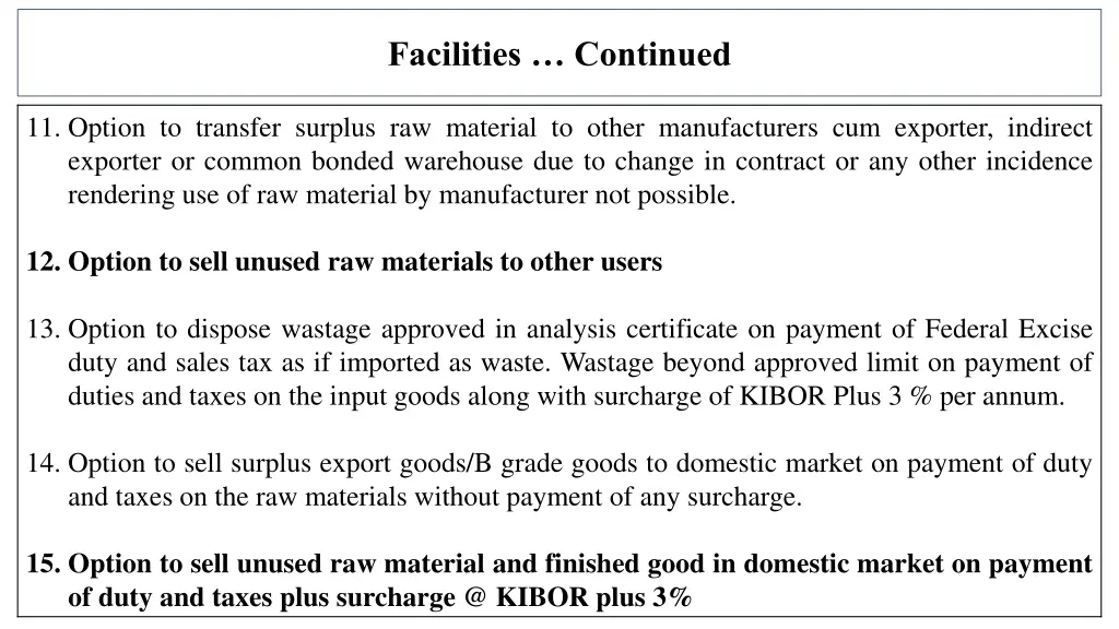 facilities continued 1