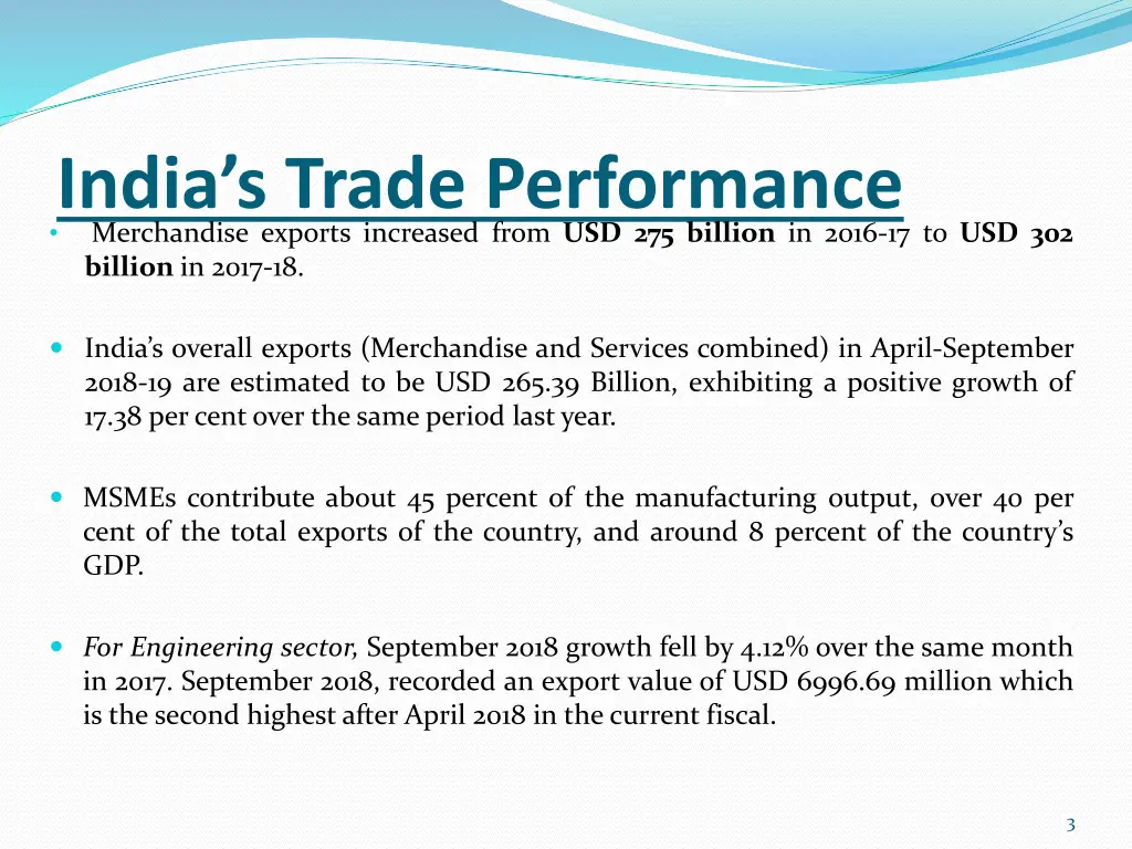 india s trade performance merchandise exports