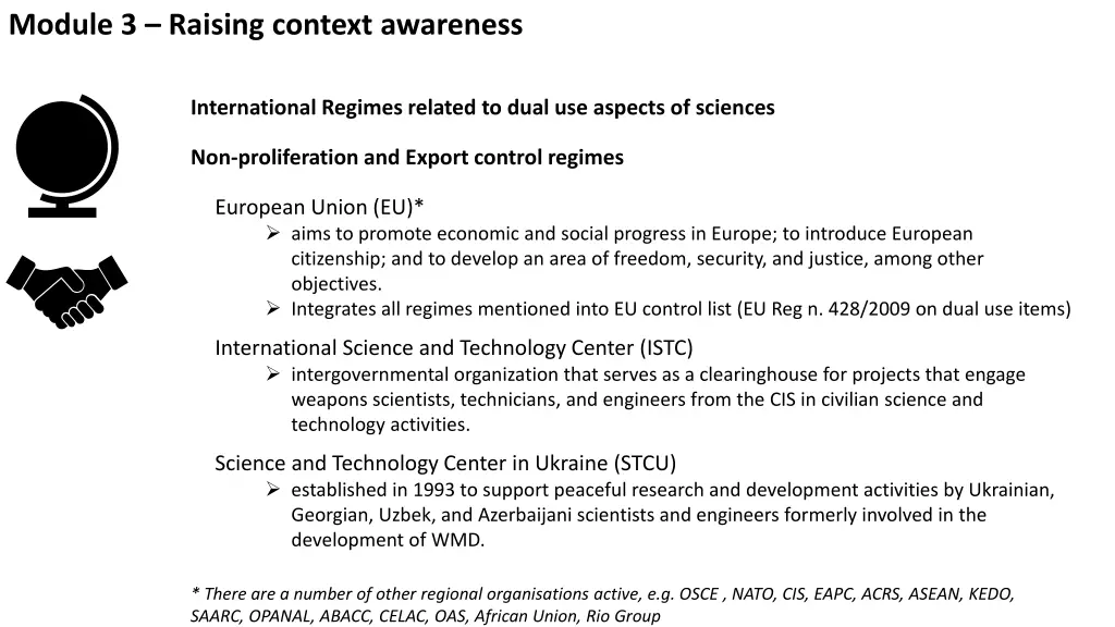 module 3 raising context awareness 13