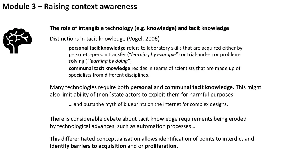 module 3 raising context awareness 2