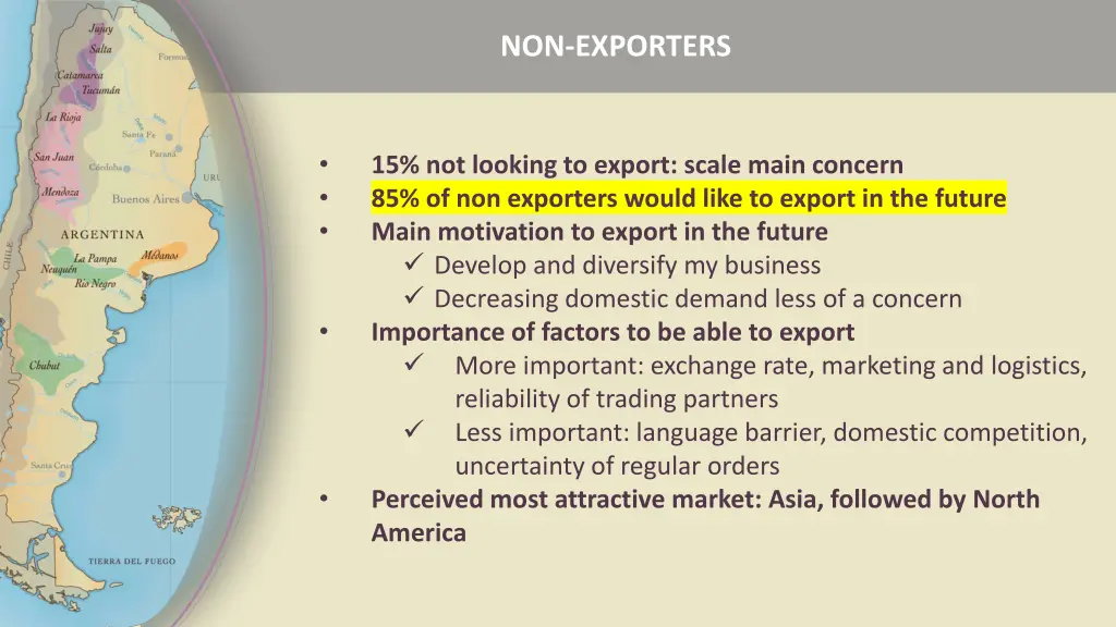 non exporters