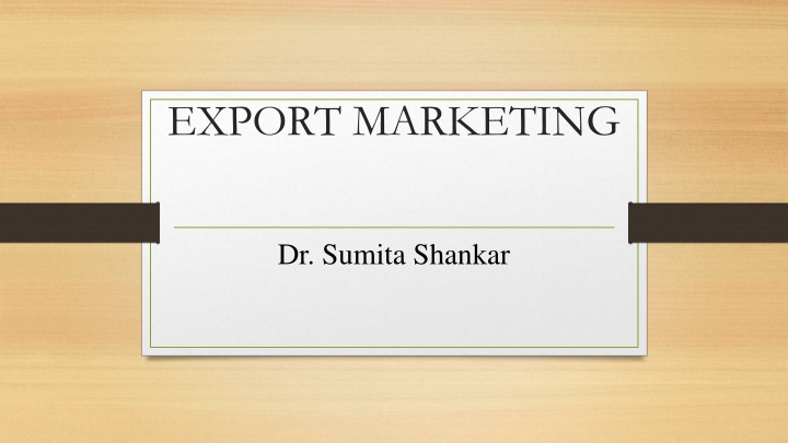 export marketing