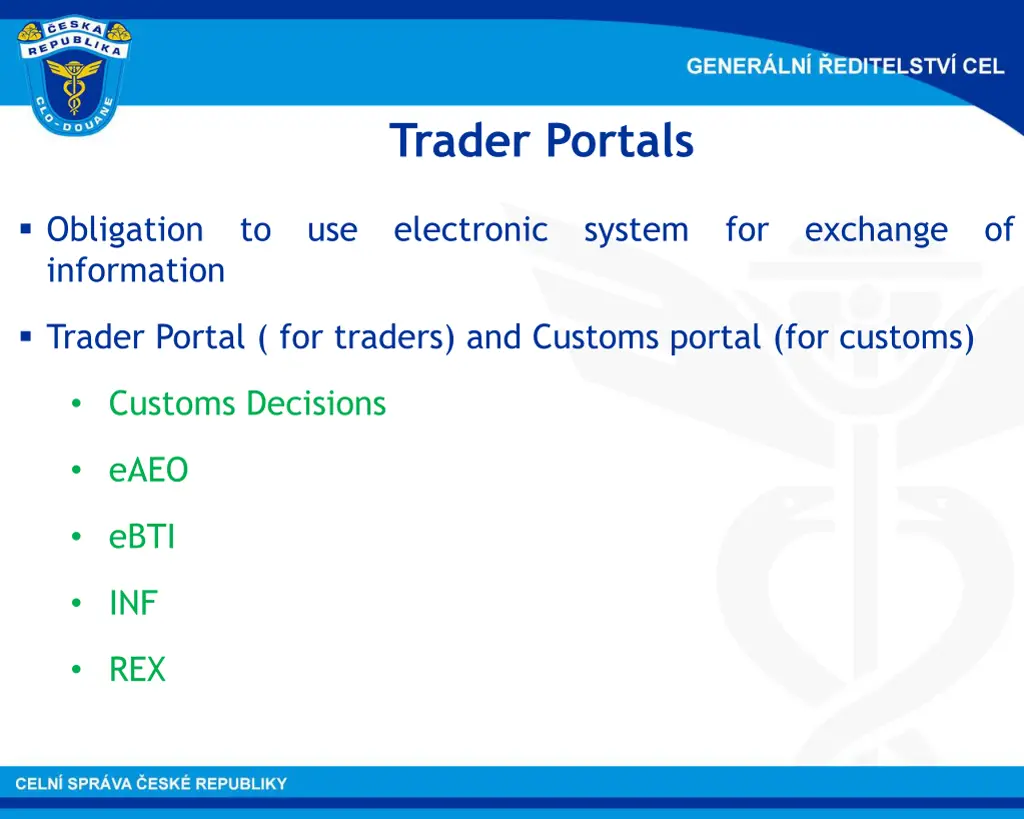 trader portals