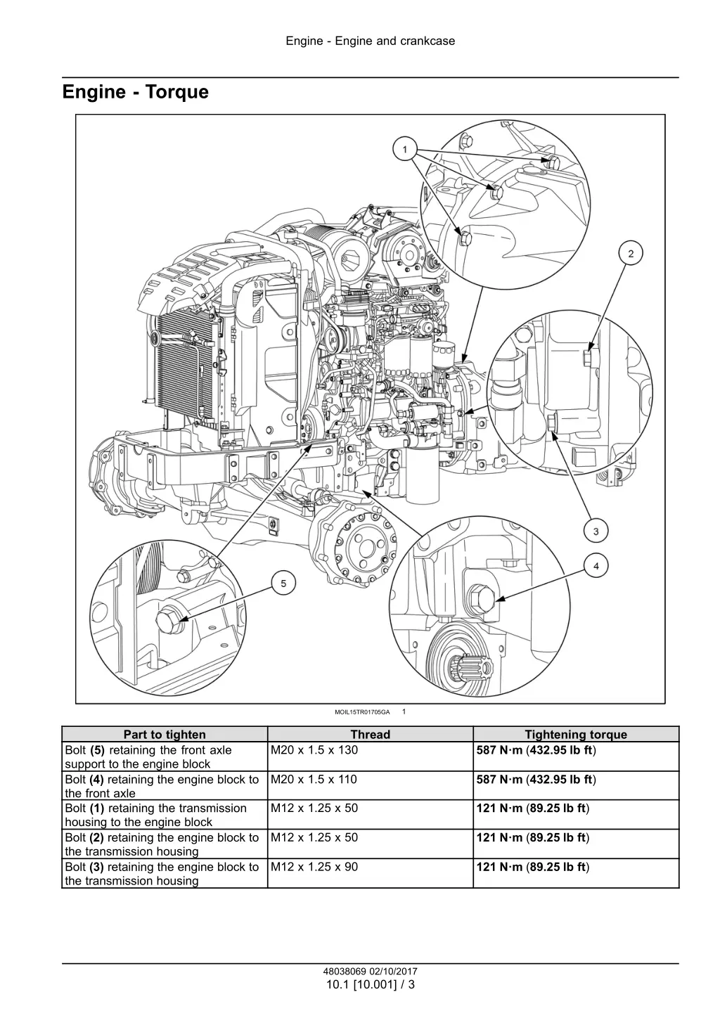 engine engine and crankcase