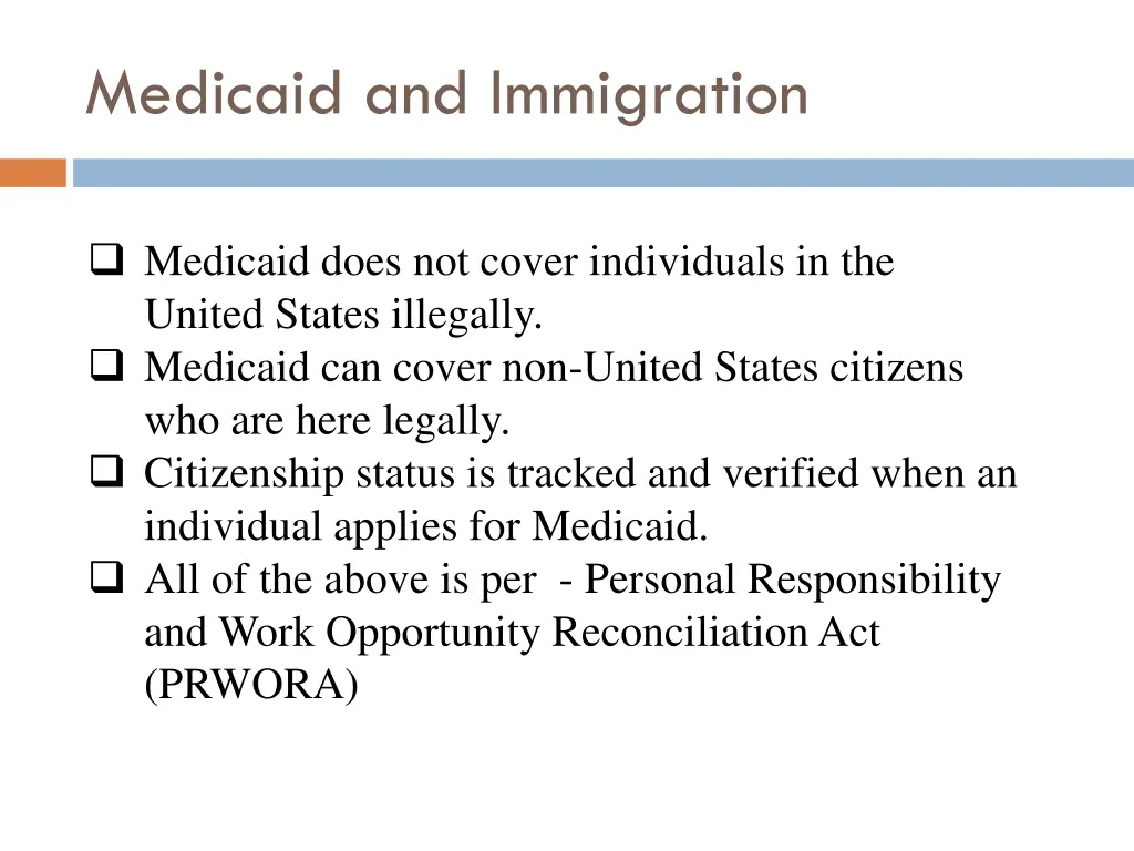 medicaid and immigration