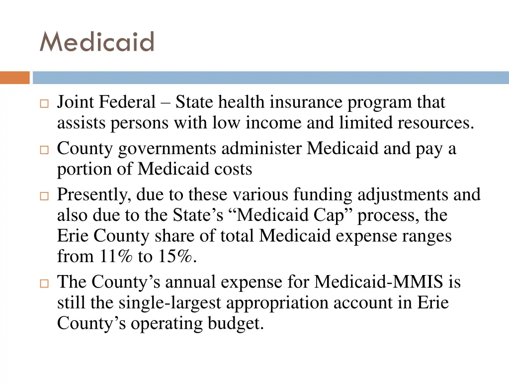 medicaid