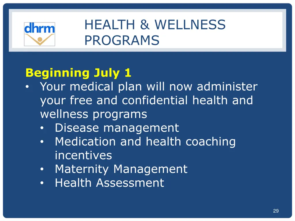 health wellness programs