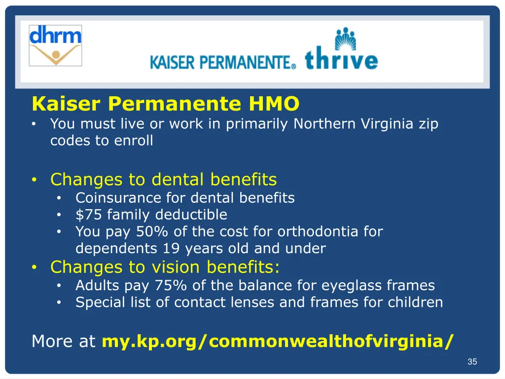 kaiser permanente hmo you must live or work