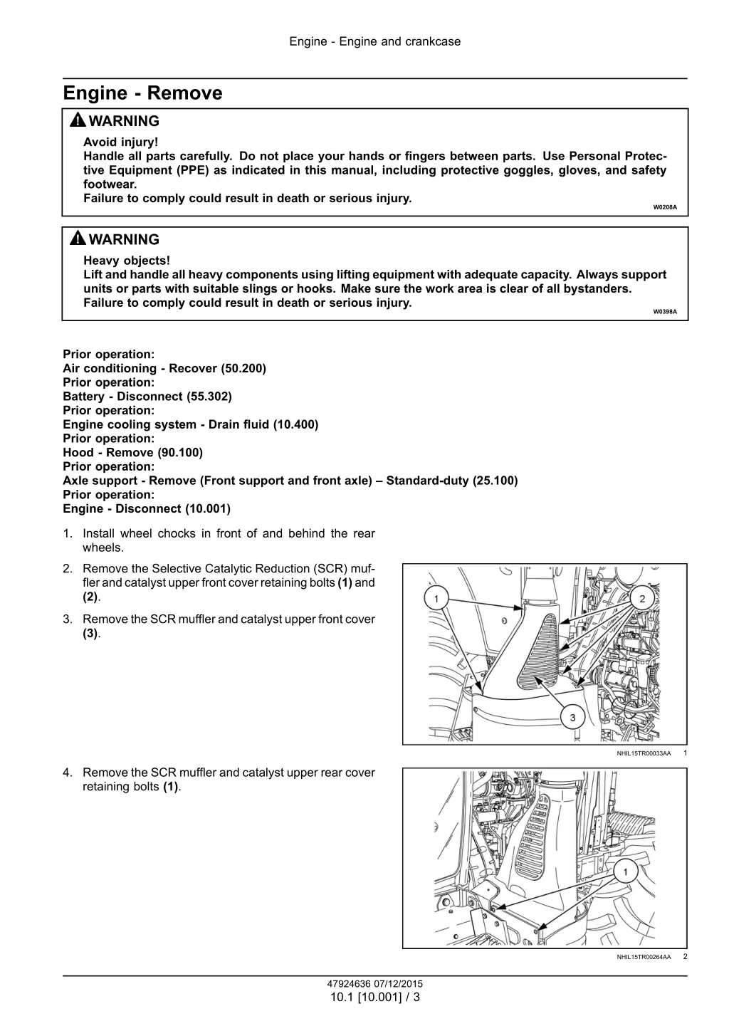 engine engine and crankcase