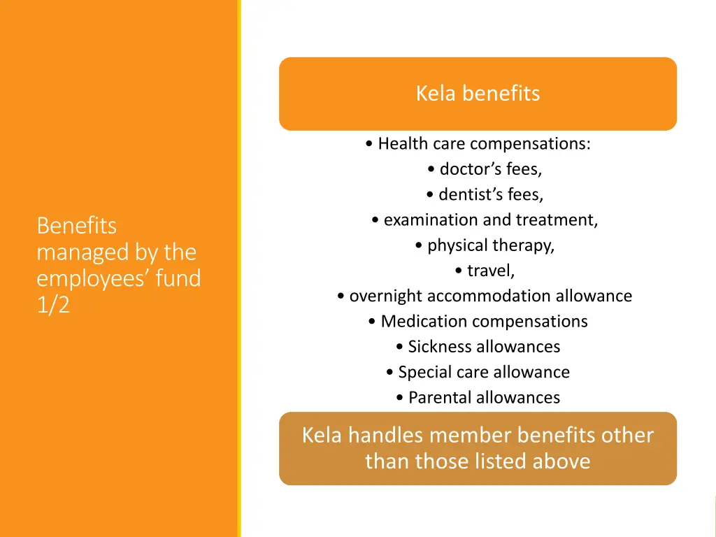 kela benefits