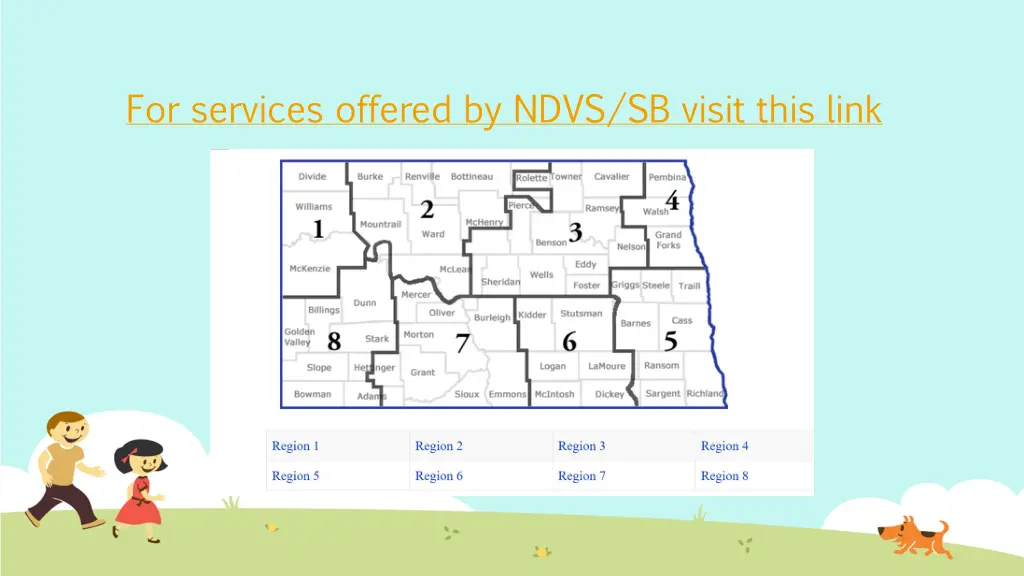 for services offered by ndvs sb visit this link