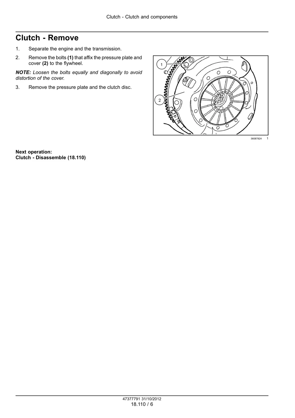 clutch clutch and components 2