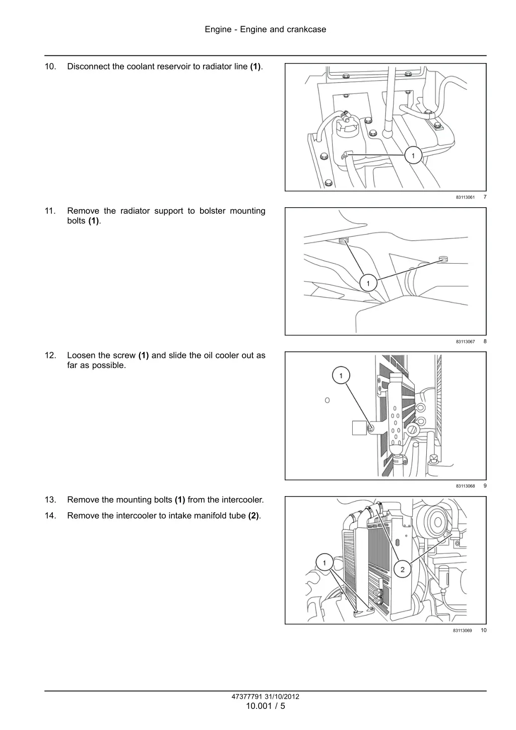 engine engine and crankcase 2