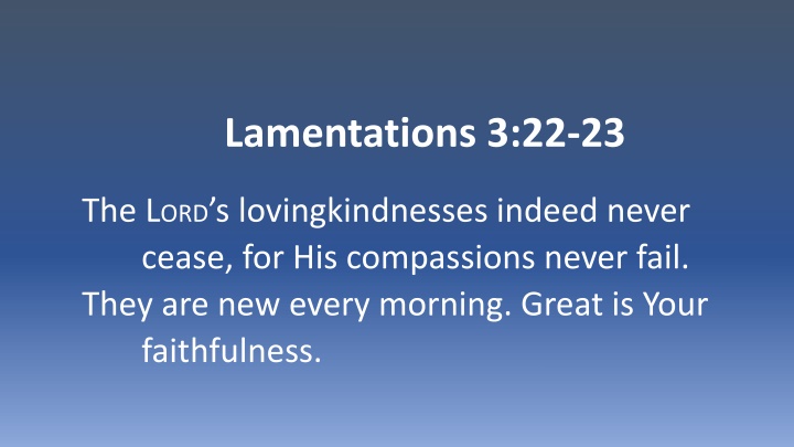 lamentations 3 22 23