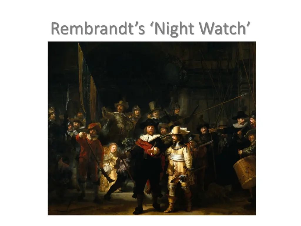 rembrandt s night watch