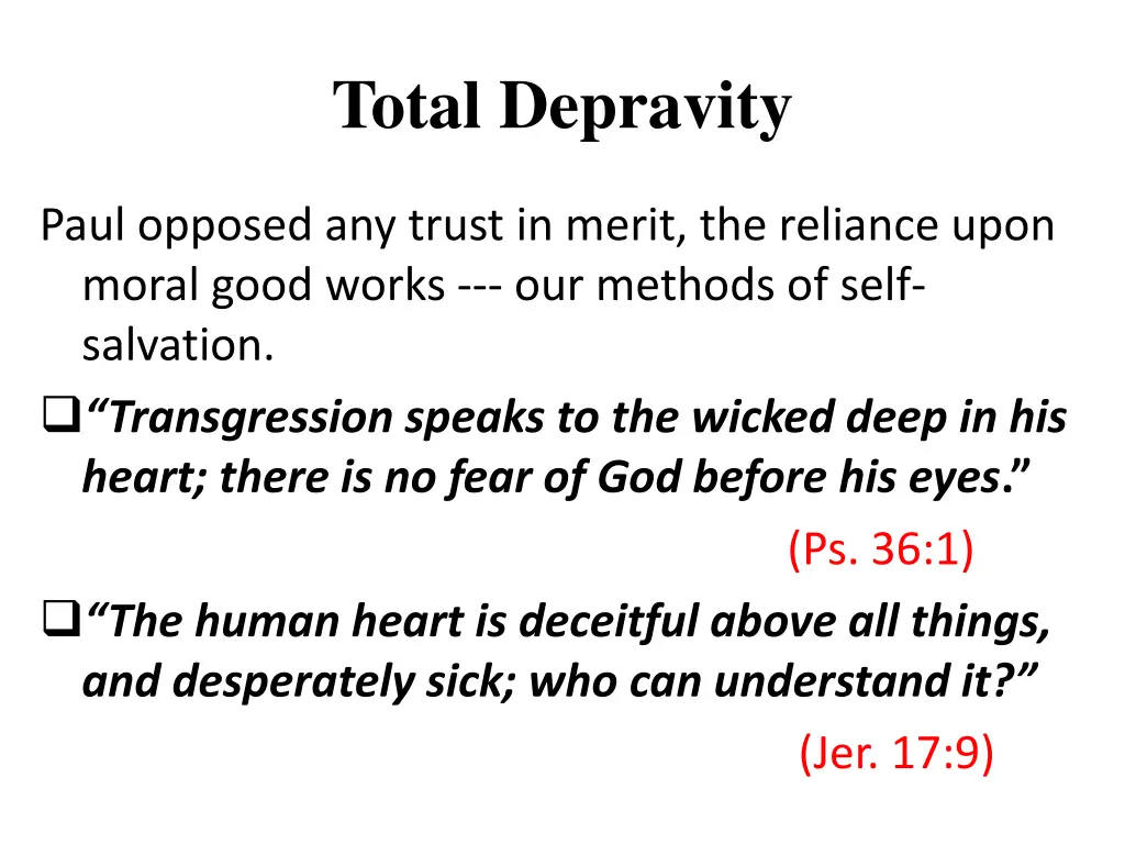 total depravity 1