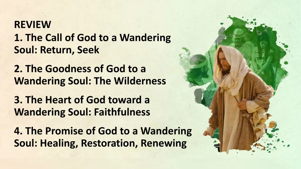 review 1 the call of god to a wandering soul