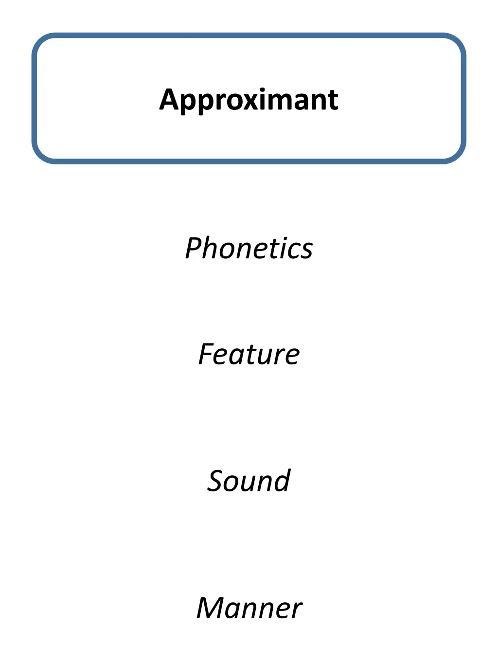 approximant