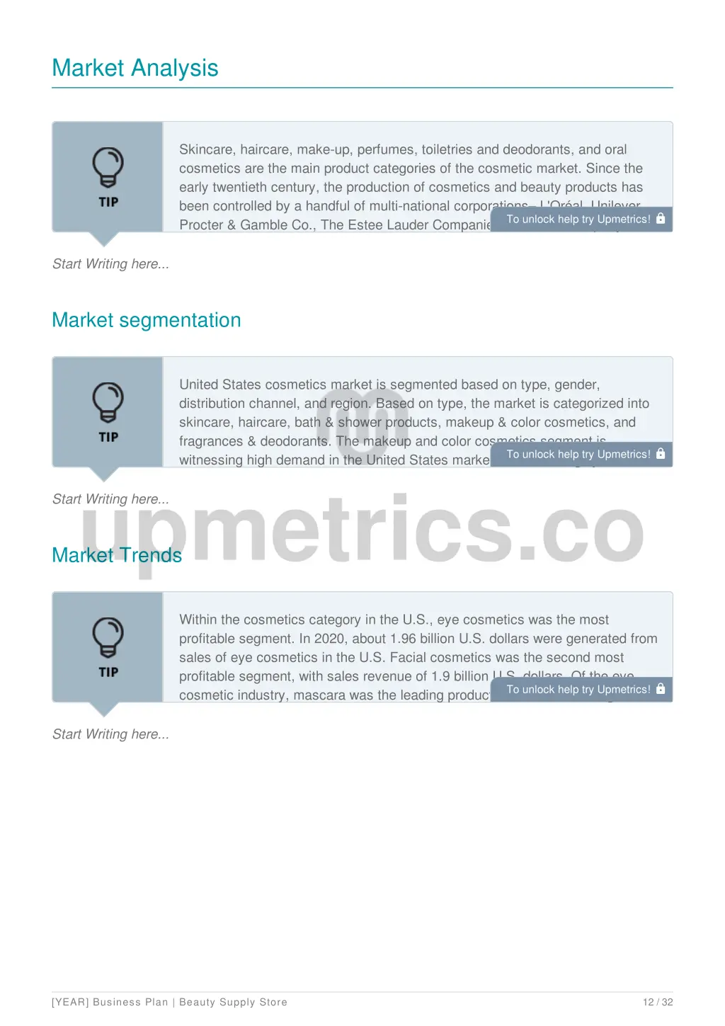 market analysis