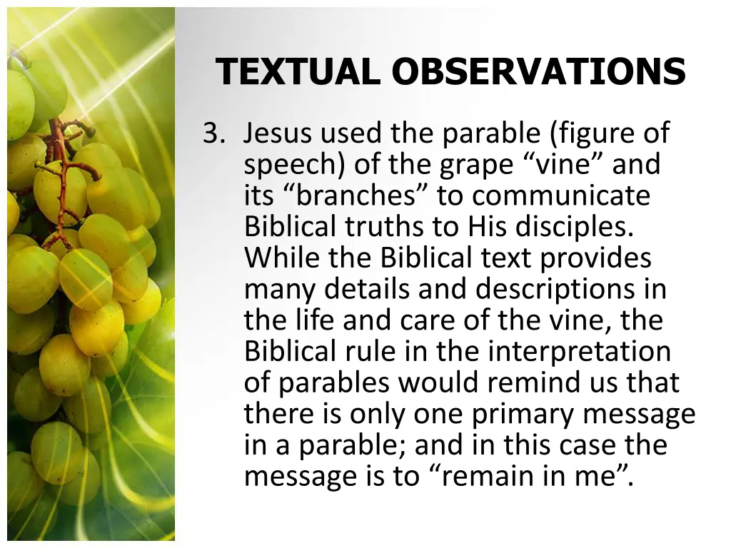 textual observations 2