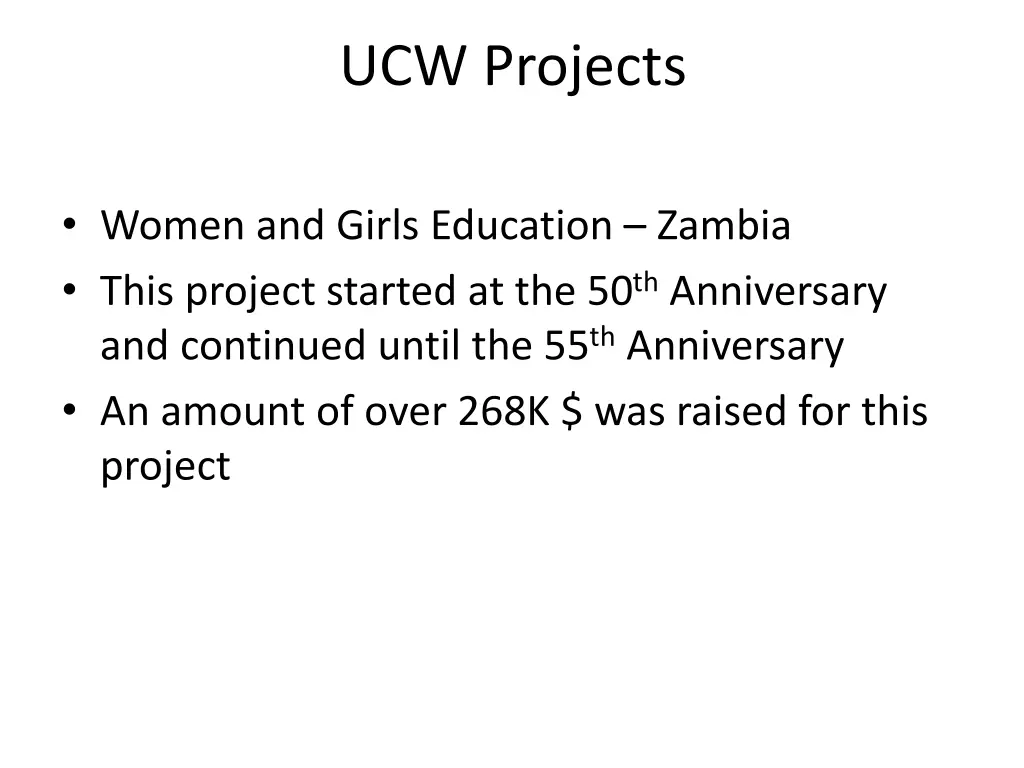 ucw projects 1