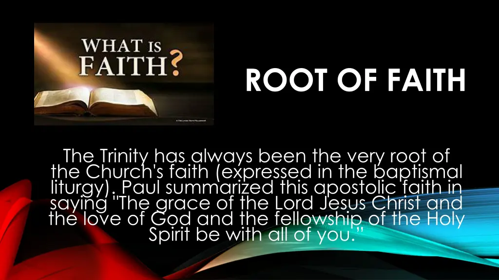 root of faith