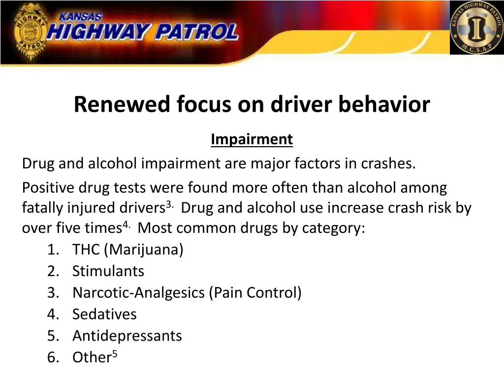 renewed focus on driver behavior 1