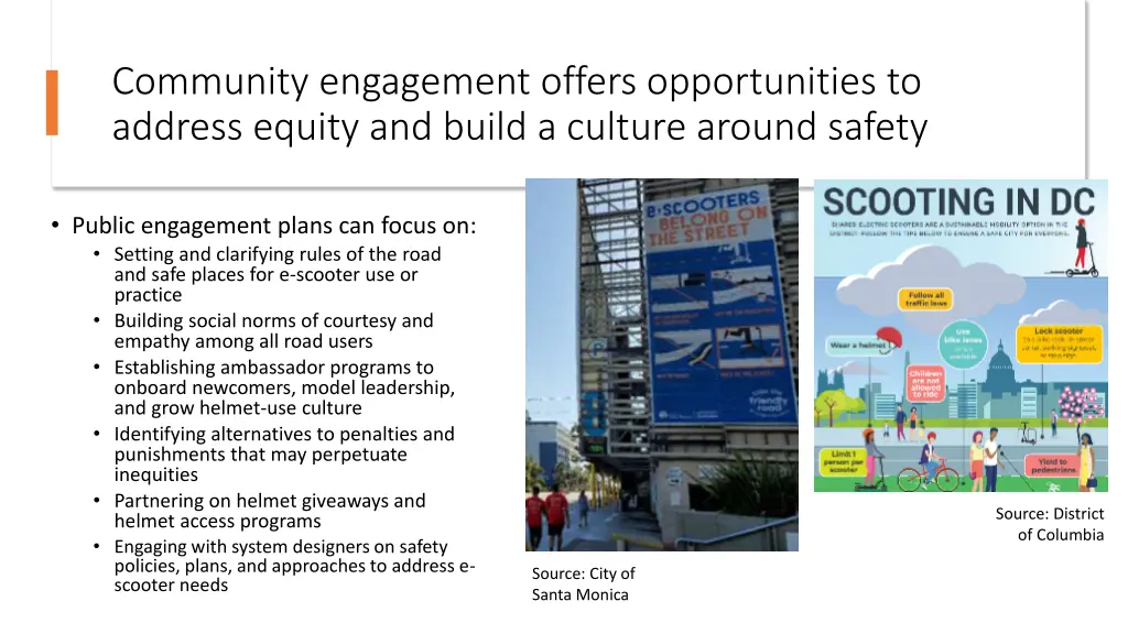 community engagement offers opportunities