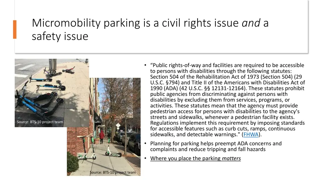 micromobility parking is a civil rights issue