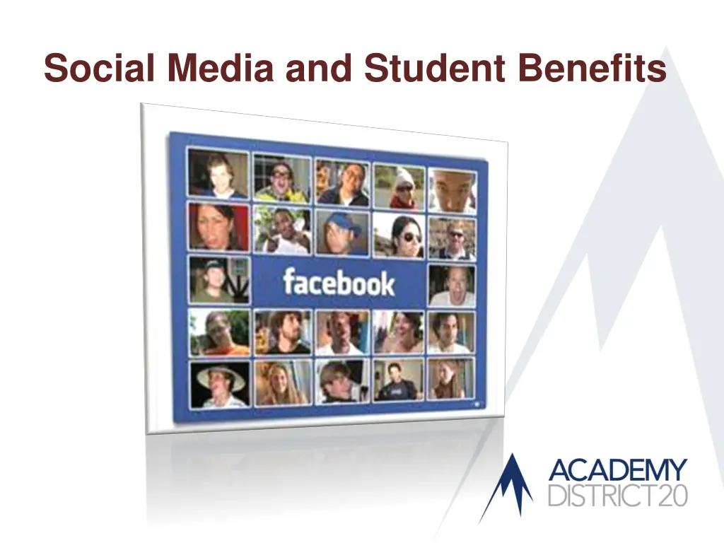 social media and student benefits