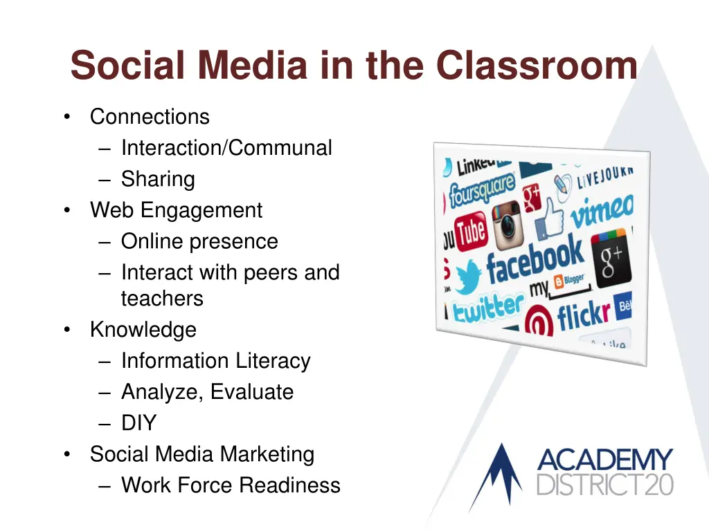 social media in the classroom 1