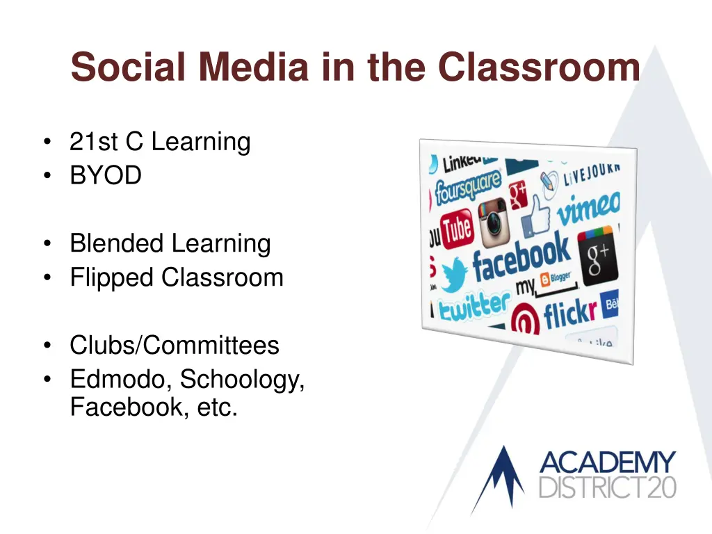 social media in the classroom