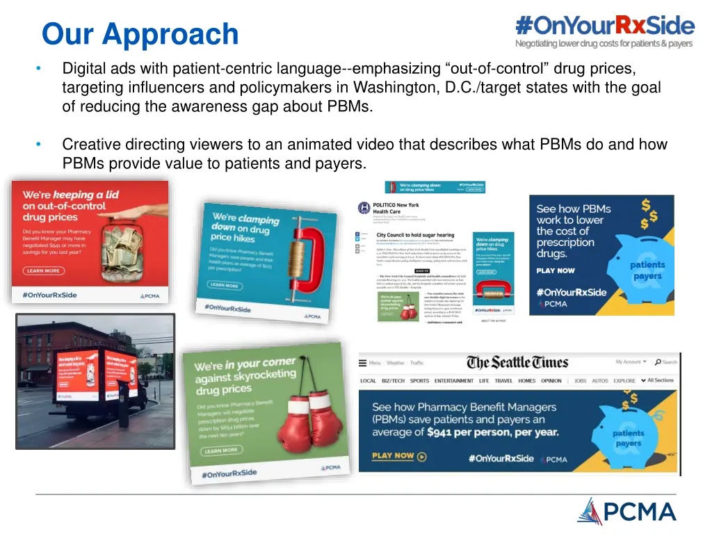 our approach digital ads with patient centric