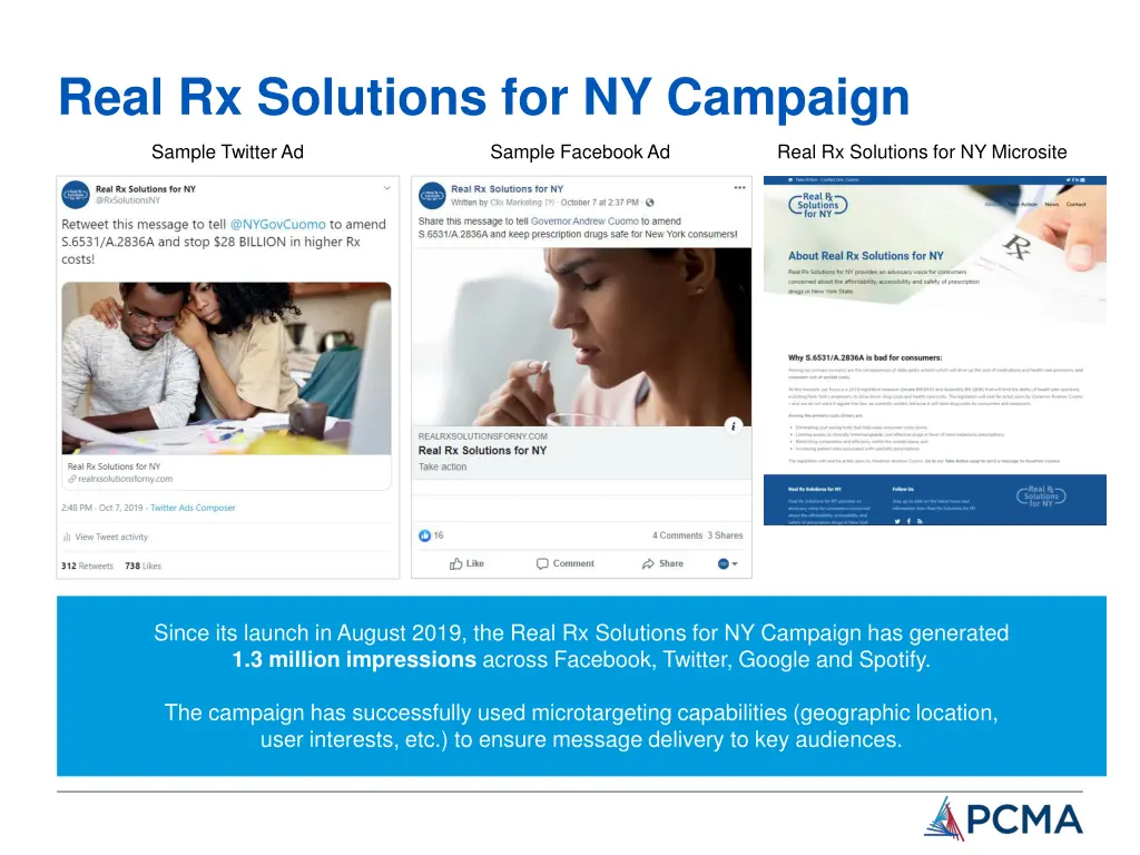 real rx solutions for ny campaign