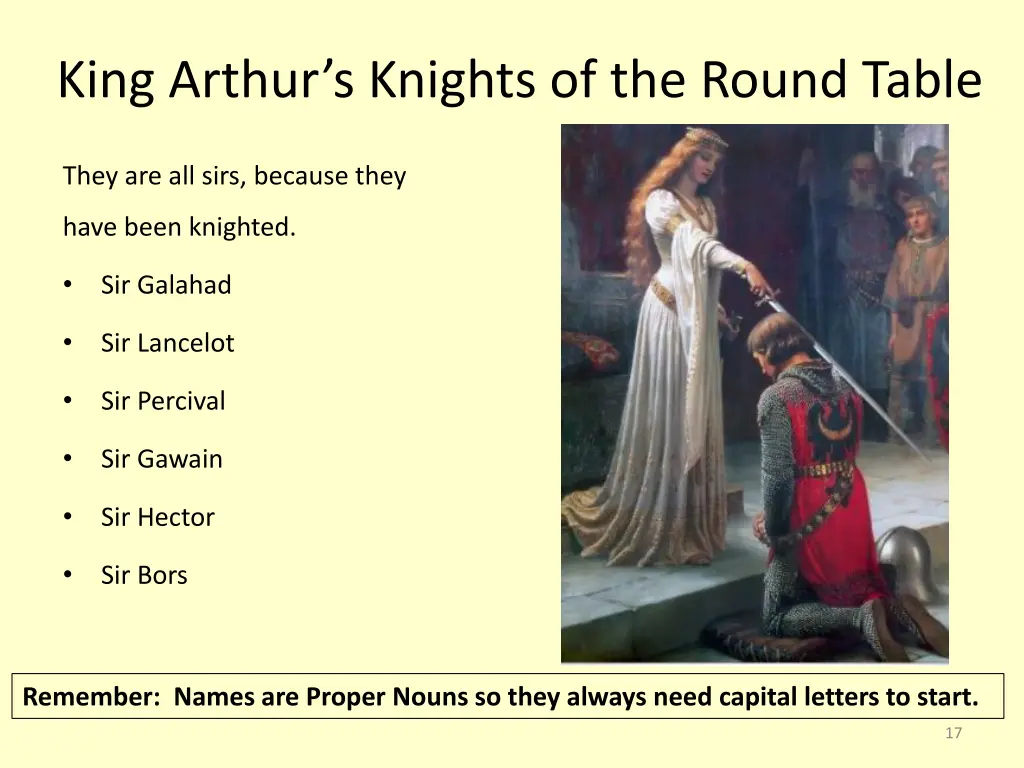 king arthur s knights of the round table