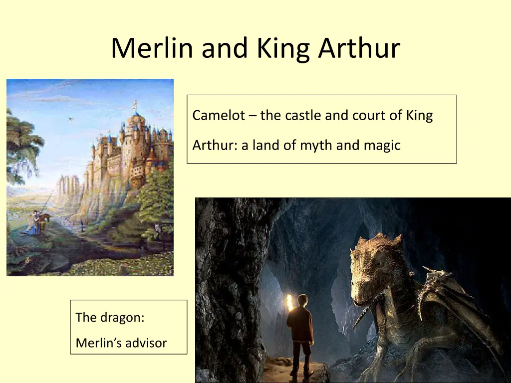 merlin and king arthur