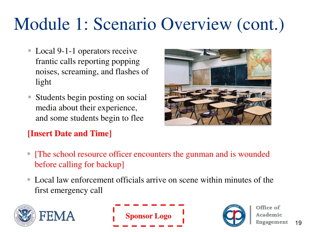 module 1 scenario overview cont